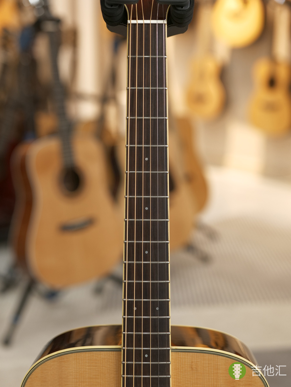 雅马哈FG730S 指板实拍图