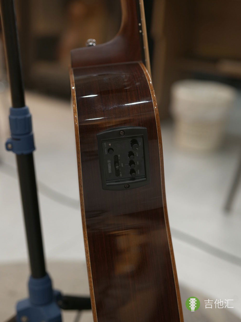 雅马哈A1R 拾音器实拍图