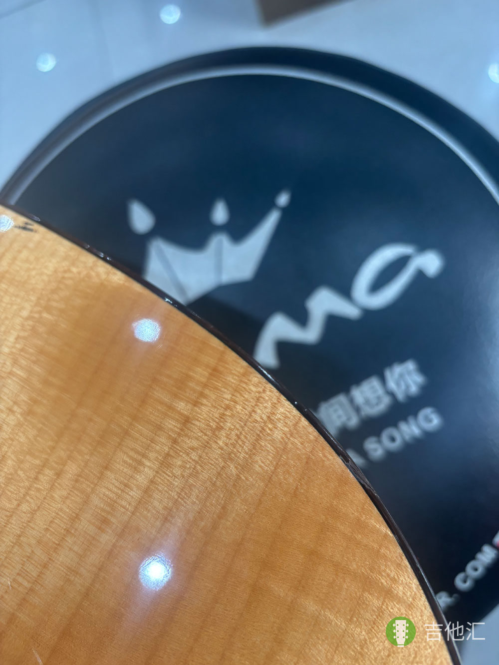 雅马哈FG750S 包边磕碰实拍图
