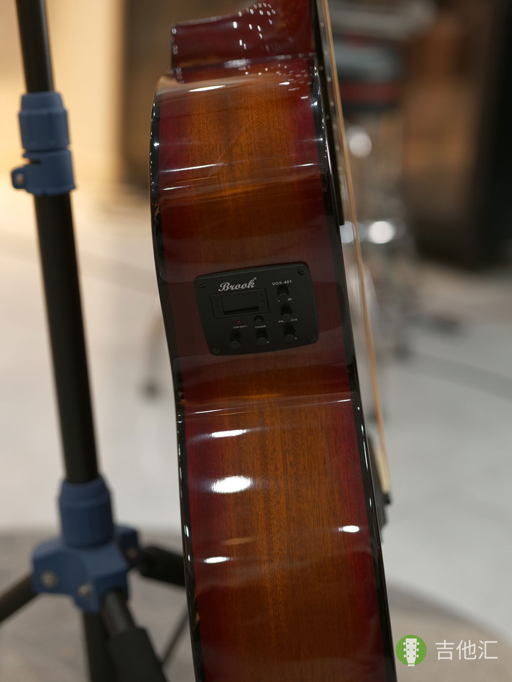 布鲁克S25 拾音器实拍图