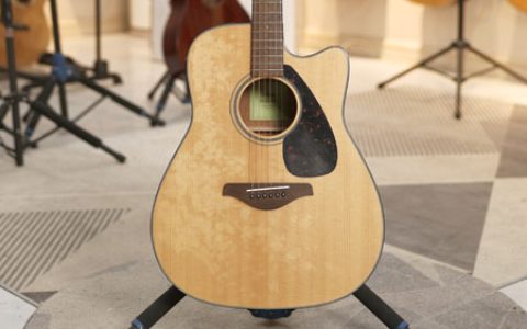 雅马哈FGX800C 二手92新 41寸面单电箱有磕碰