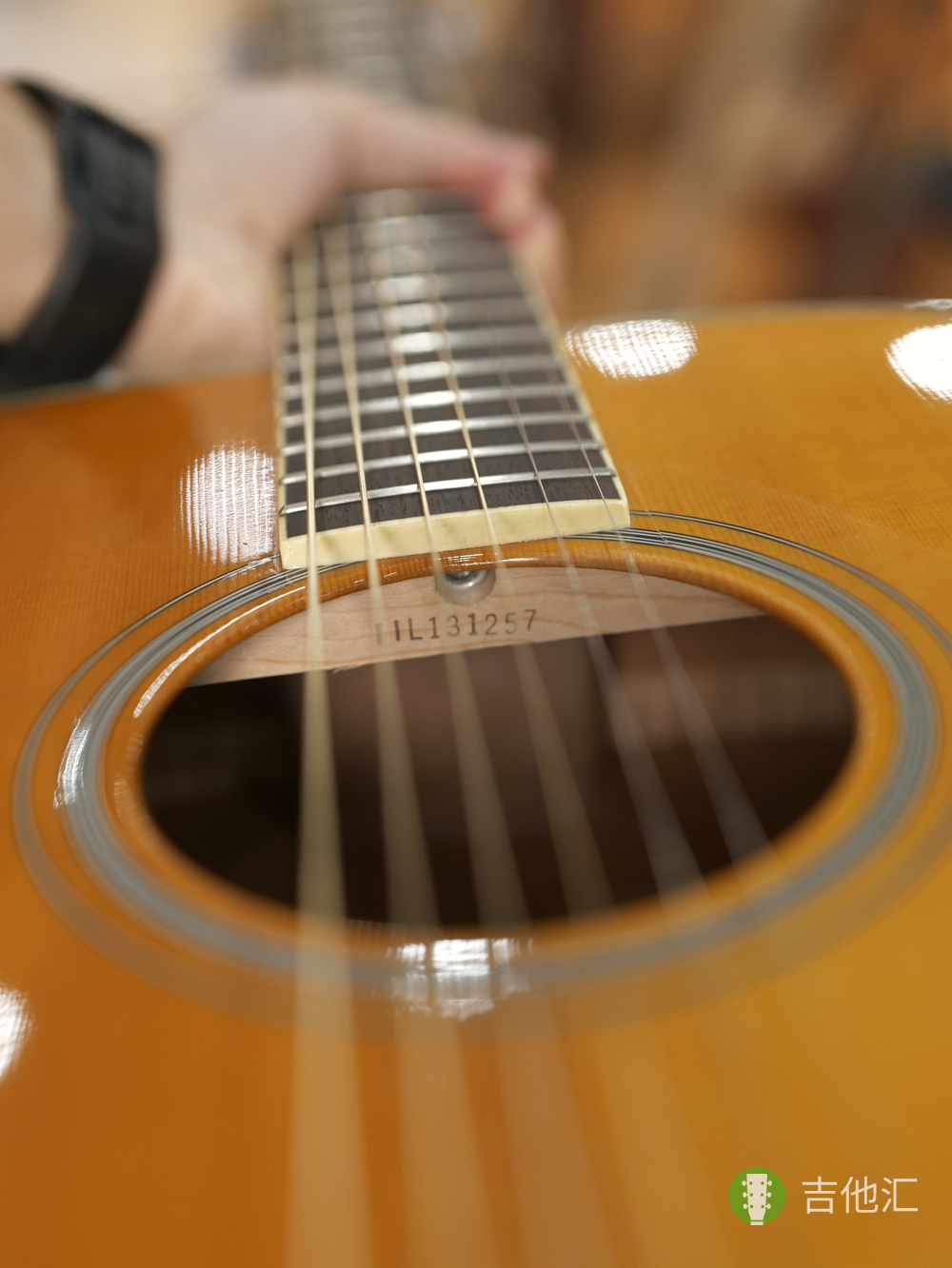 雅马哈FGTA 音孔编码实拍图