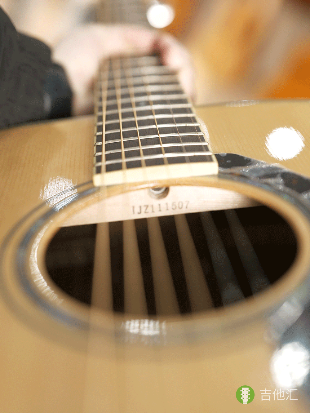 雅马哈FG830 音孔编码实拍图