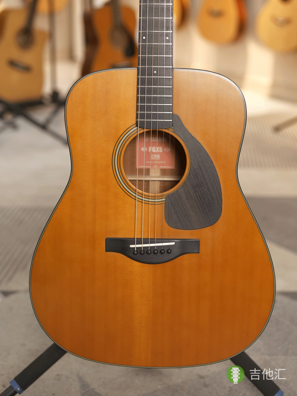 雅马哈FGX5 面板实拍图