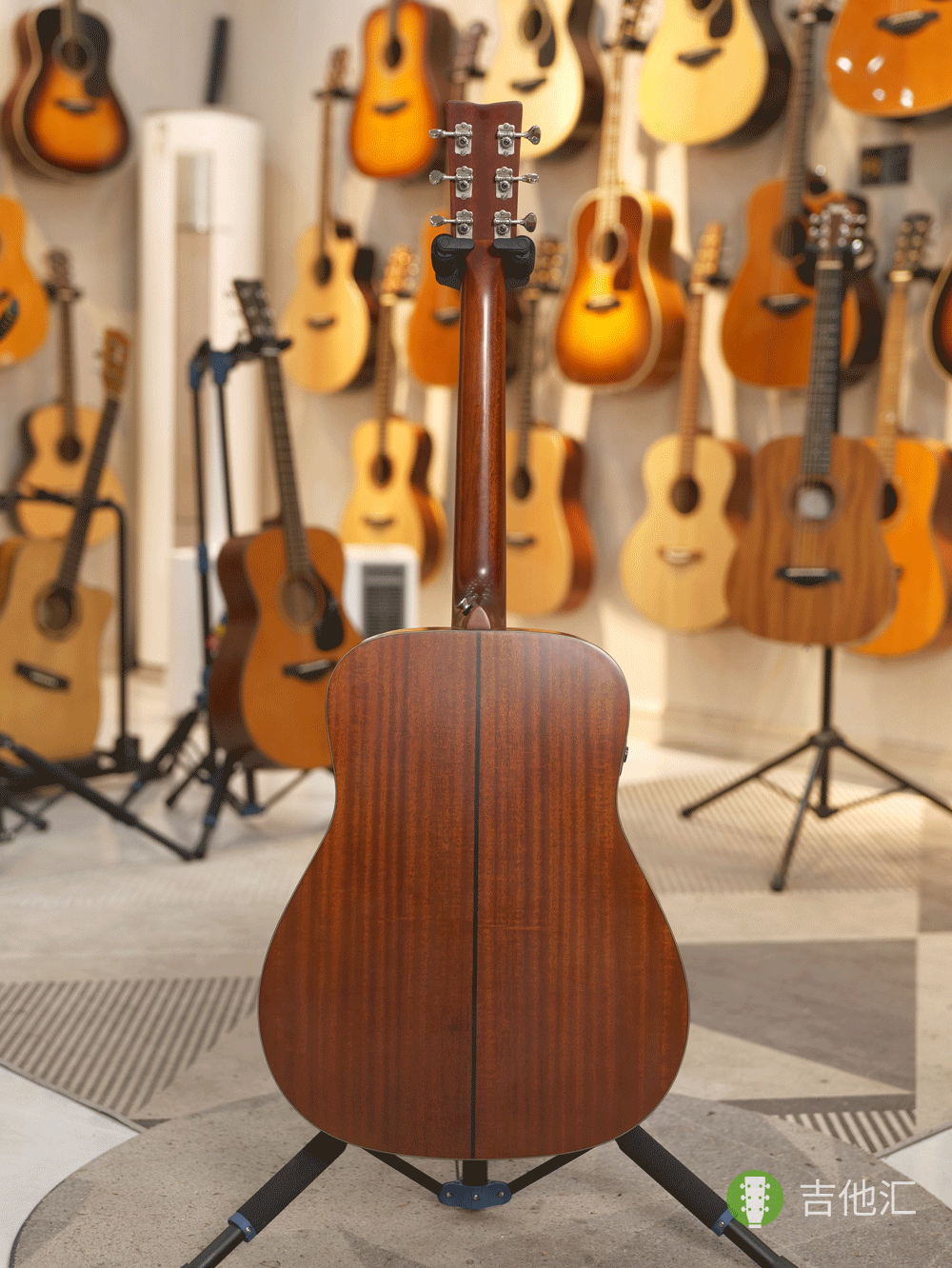 雅马哈FGX5 背面实拍图