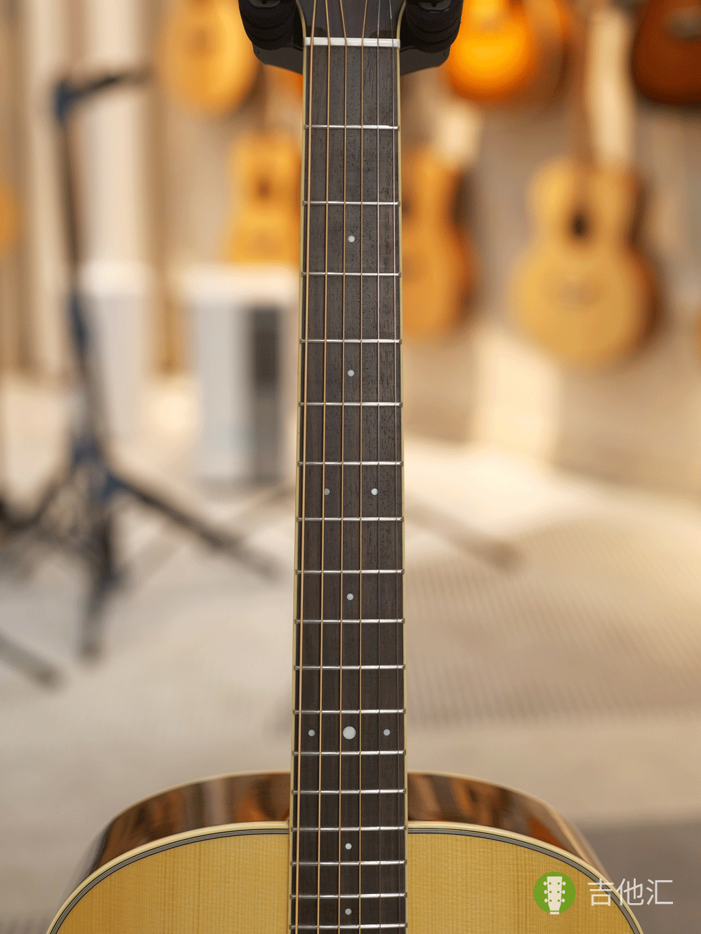 雅马哈LL6 指板实拍图