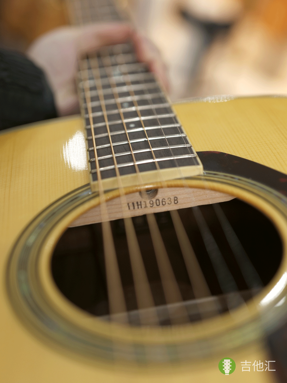 雅马哈LL6 音孔编码实拍图