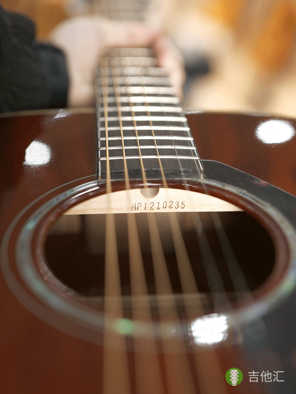 雅马哈FS850 音孔编码实拍图