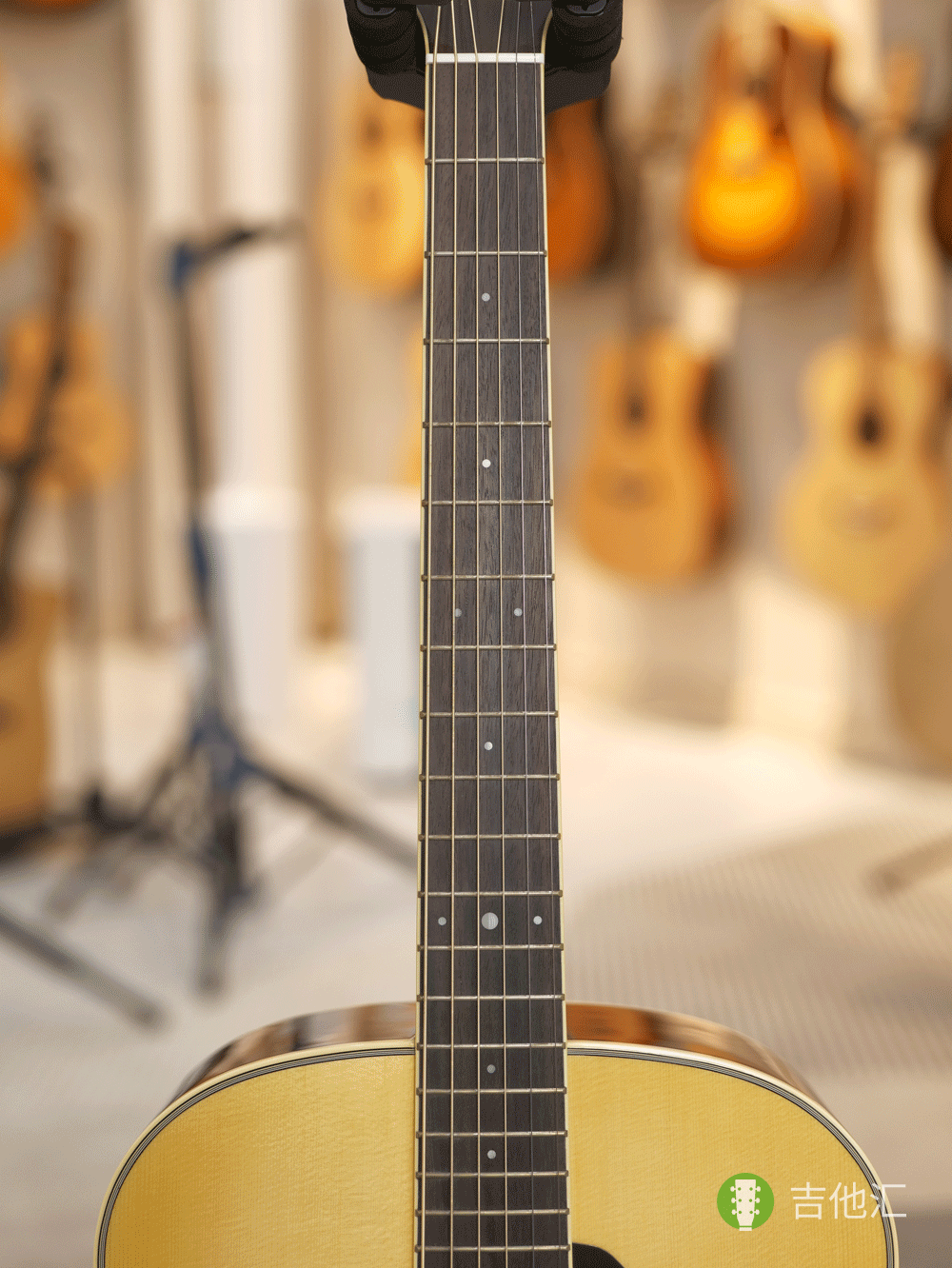 雅马哈LL6 指板实拍图