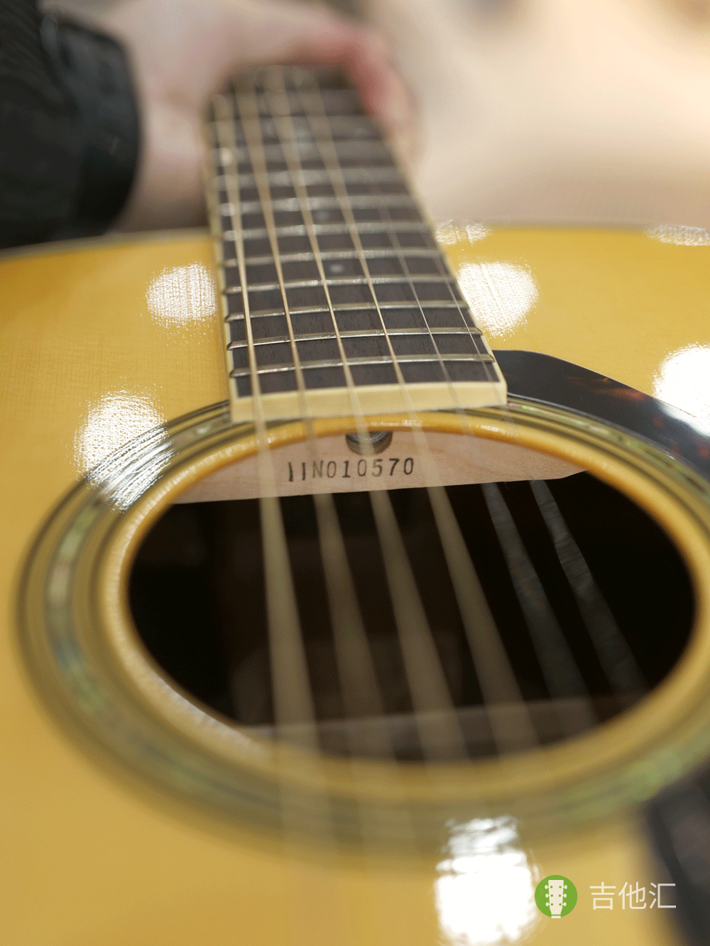 雅马哈LL6 音孔编码实拍图