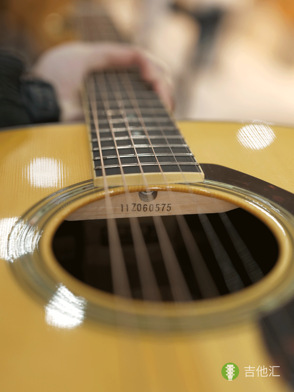 雅马哈LL16 音孔编码实拍图