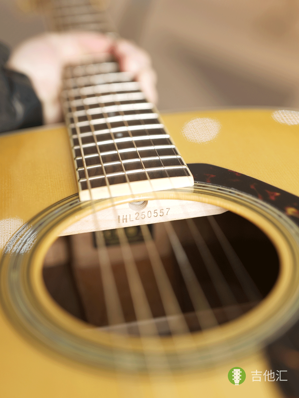 雅马哈LL6 音孔编码实拍图