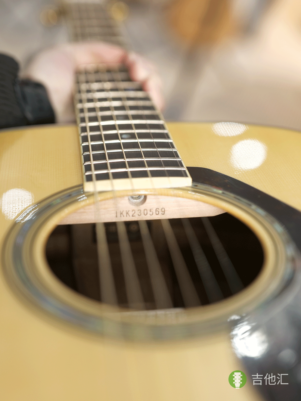 雅马哈LL16 音孔编码实拍图