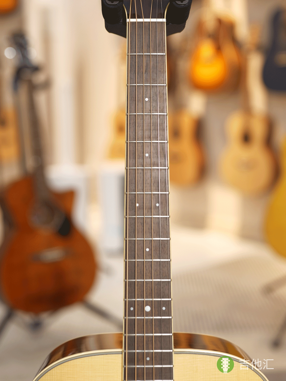 雅马哈LS6 指板实拍图