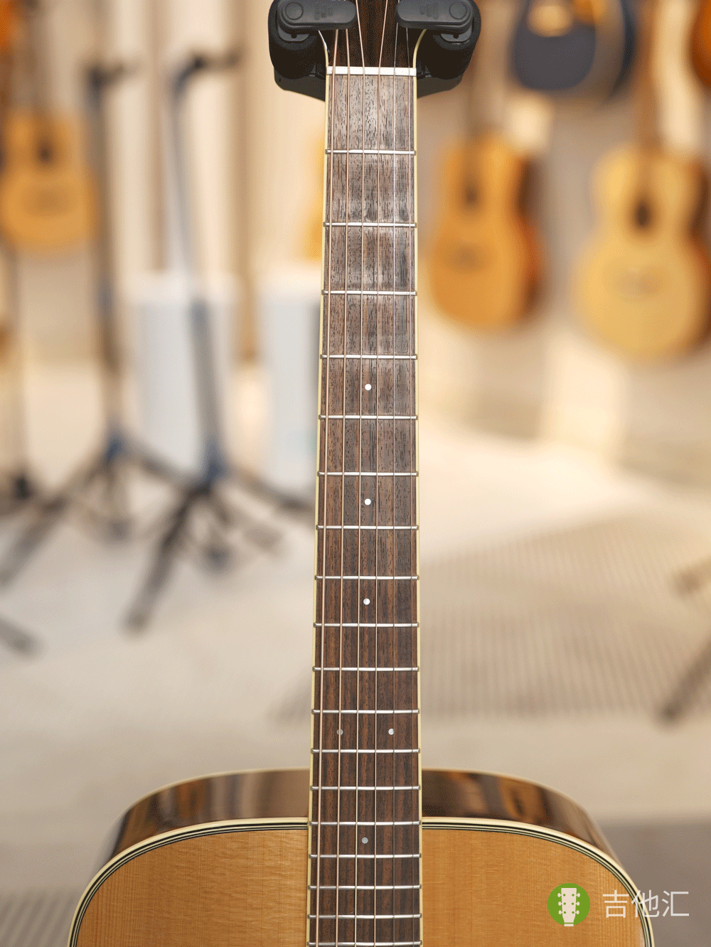 雅马哈FG730S 指板实拍图