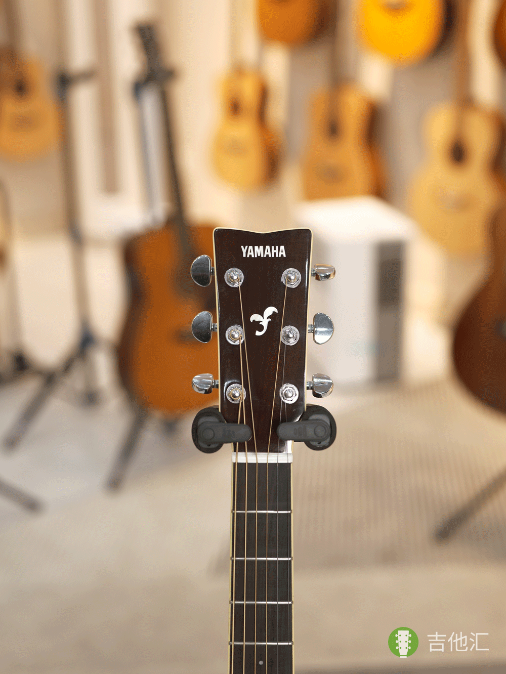 雅马哈FG830 琴头实拍图