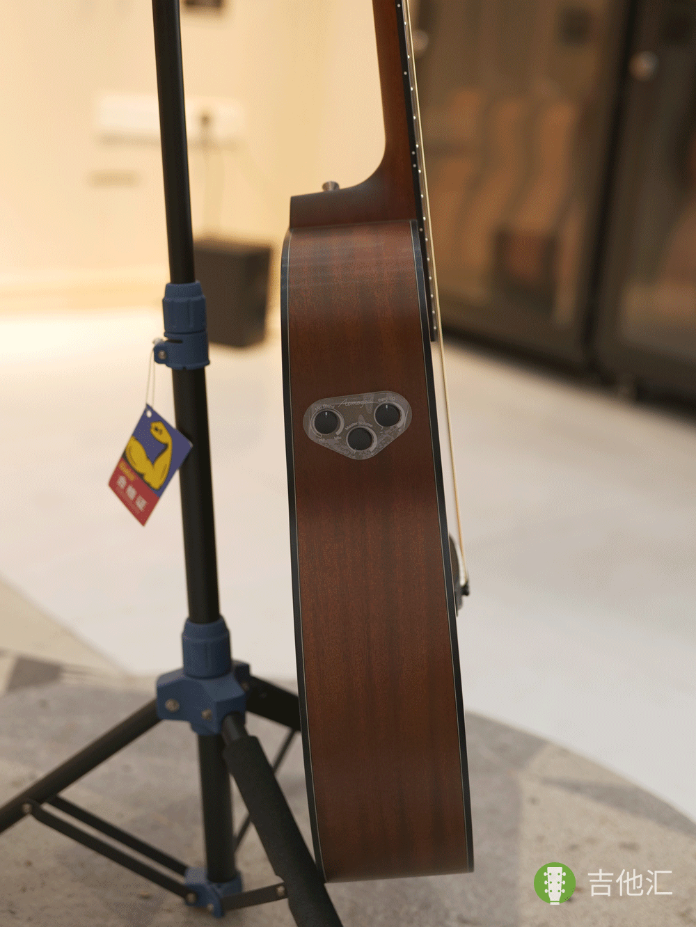 雅马哈FGX5 拾音器实拍图