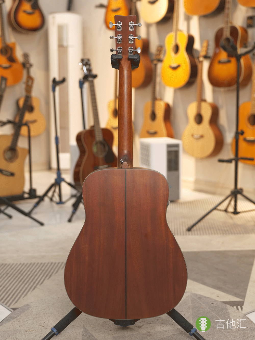 雅马哈FGX5 背面实拍图