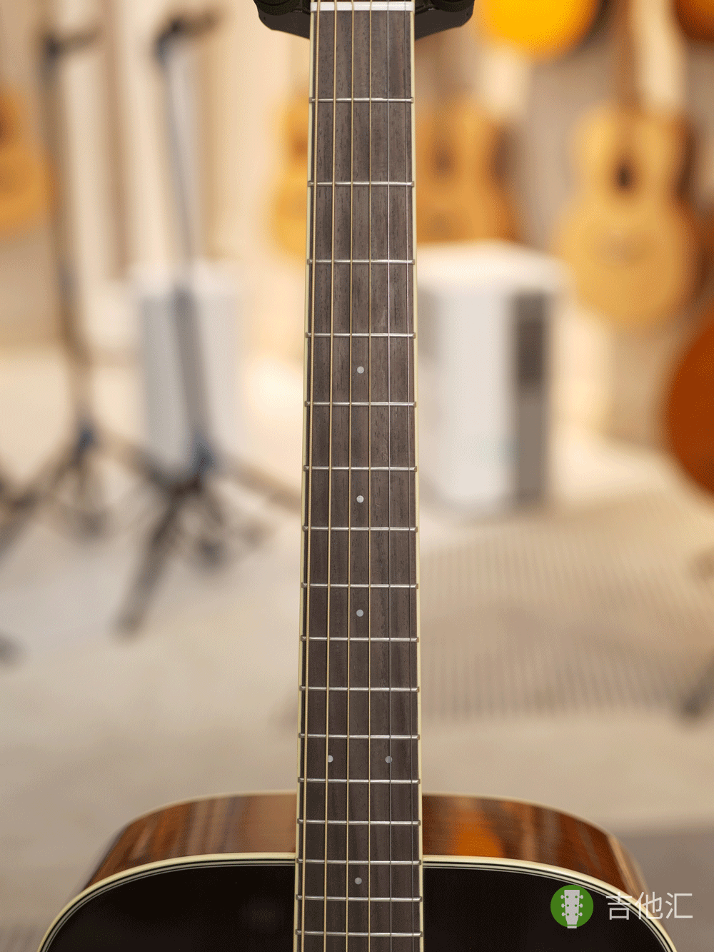 雅马哈FG830 指板实拍图