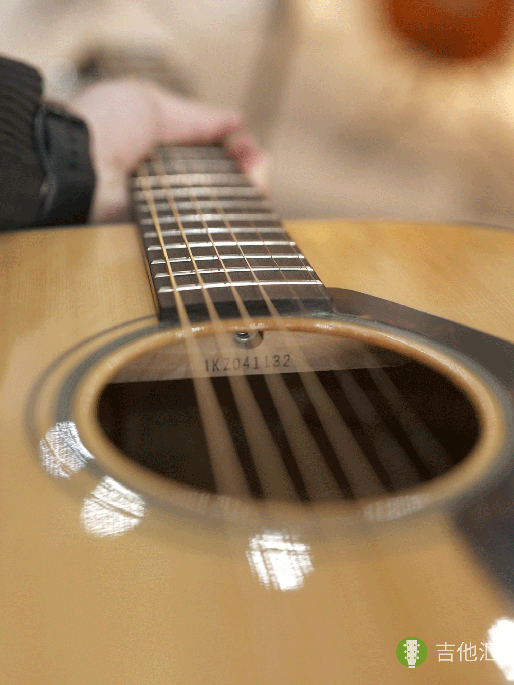 雅马哈FS800 音孔编码实拍图