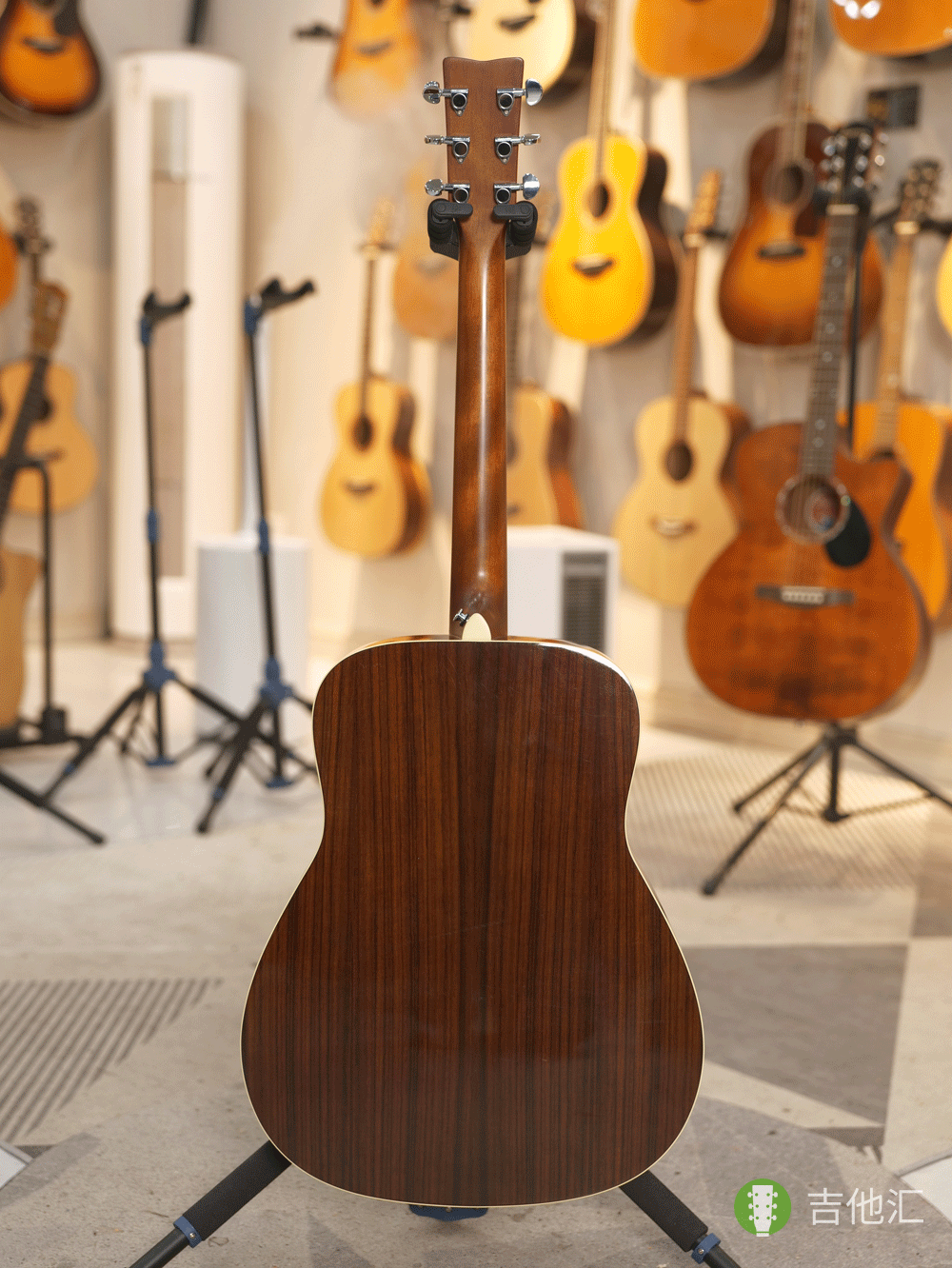 雅马哈FG830 背面实拍图