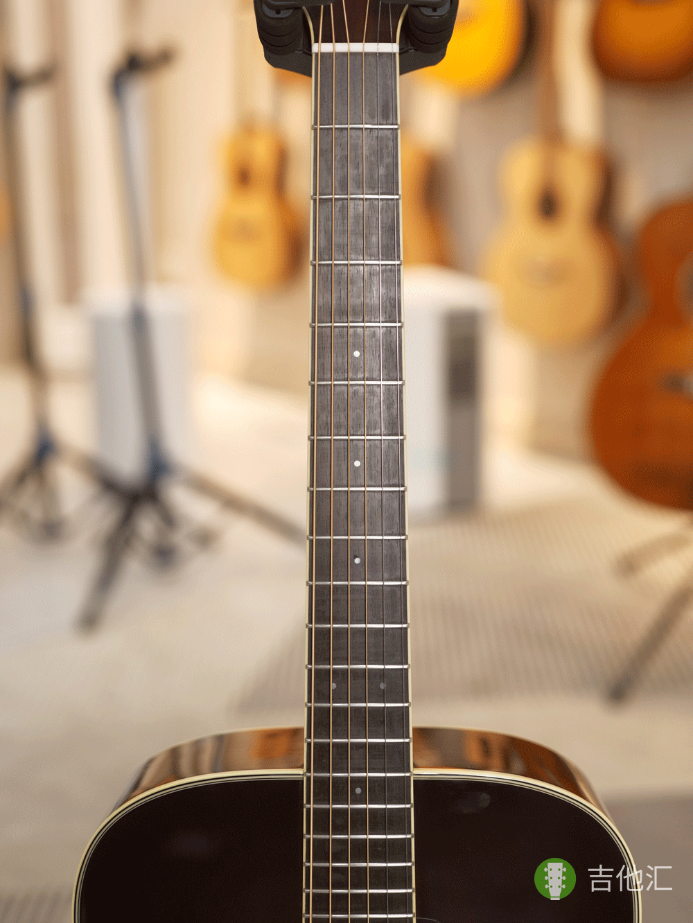 雅马哈FG830 指板实拍图