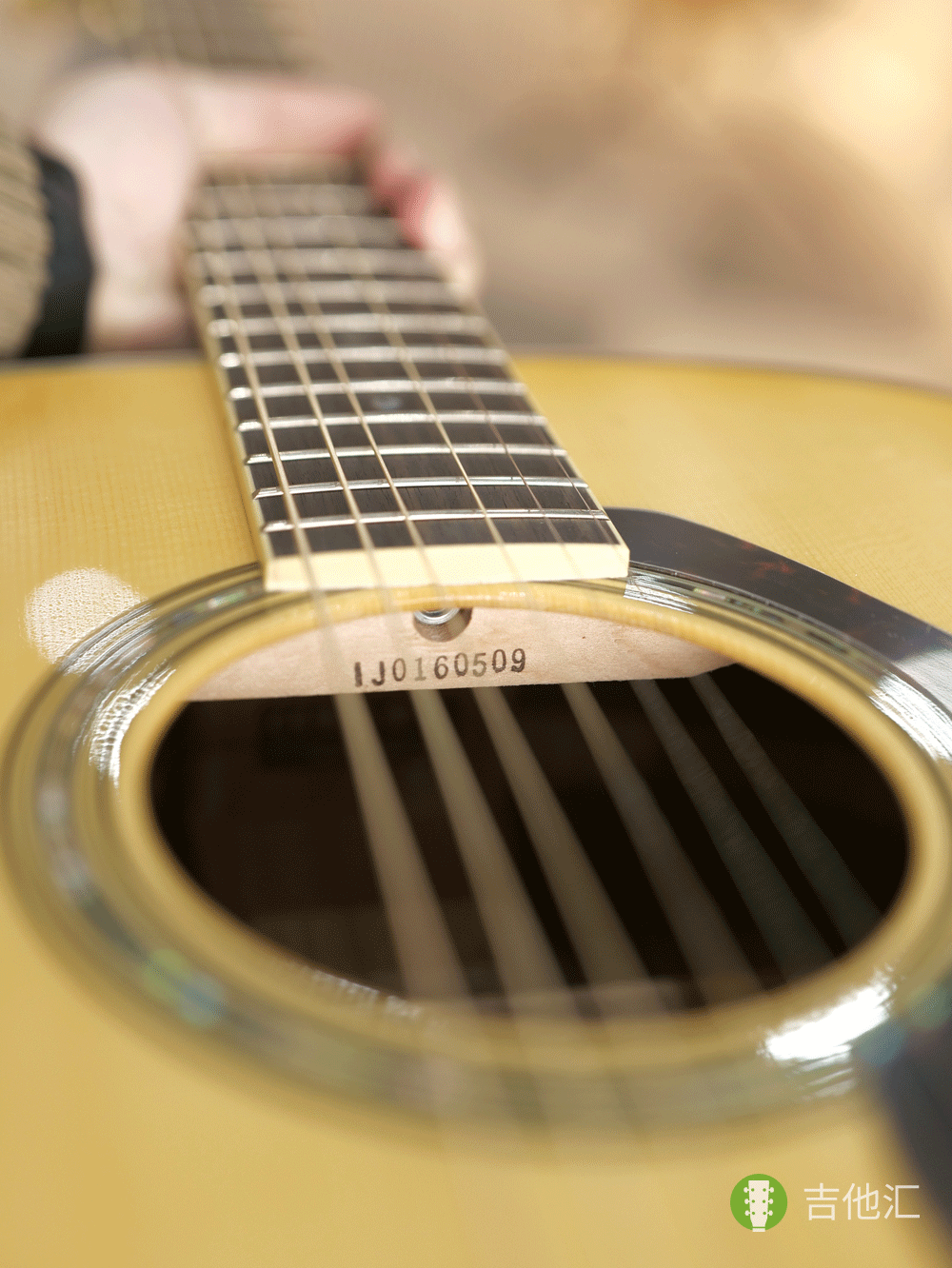 雅马哈LL16 音孔编码实拍图