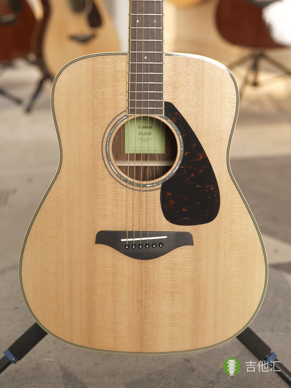 雅马哈FG830 面板实拍图
