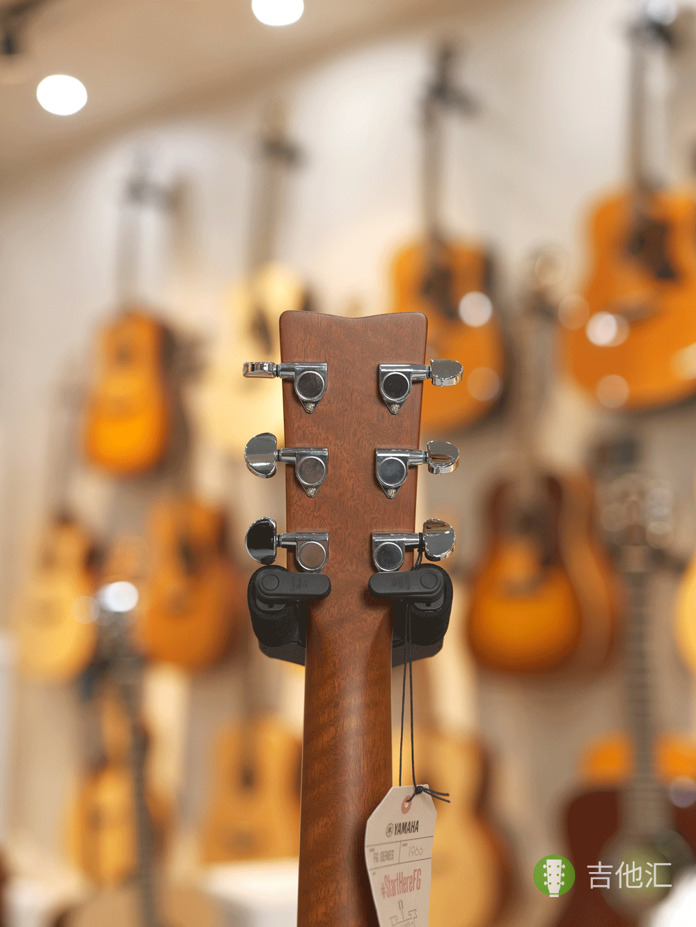 雅马哈FG830 弦钮实拍图