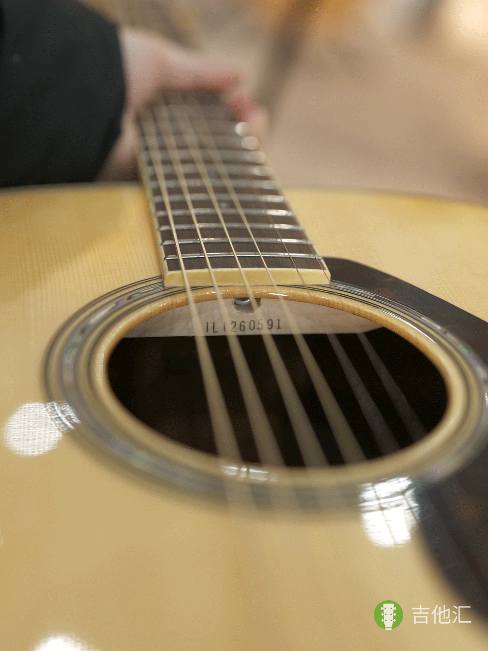 雅马哈LL6 音孔编码实拍图