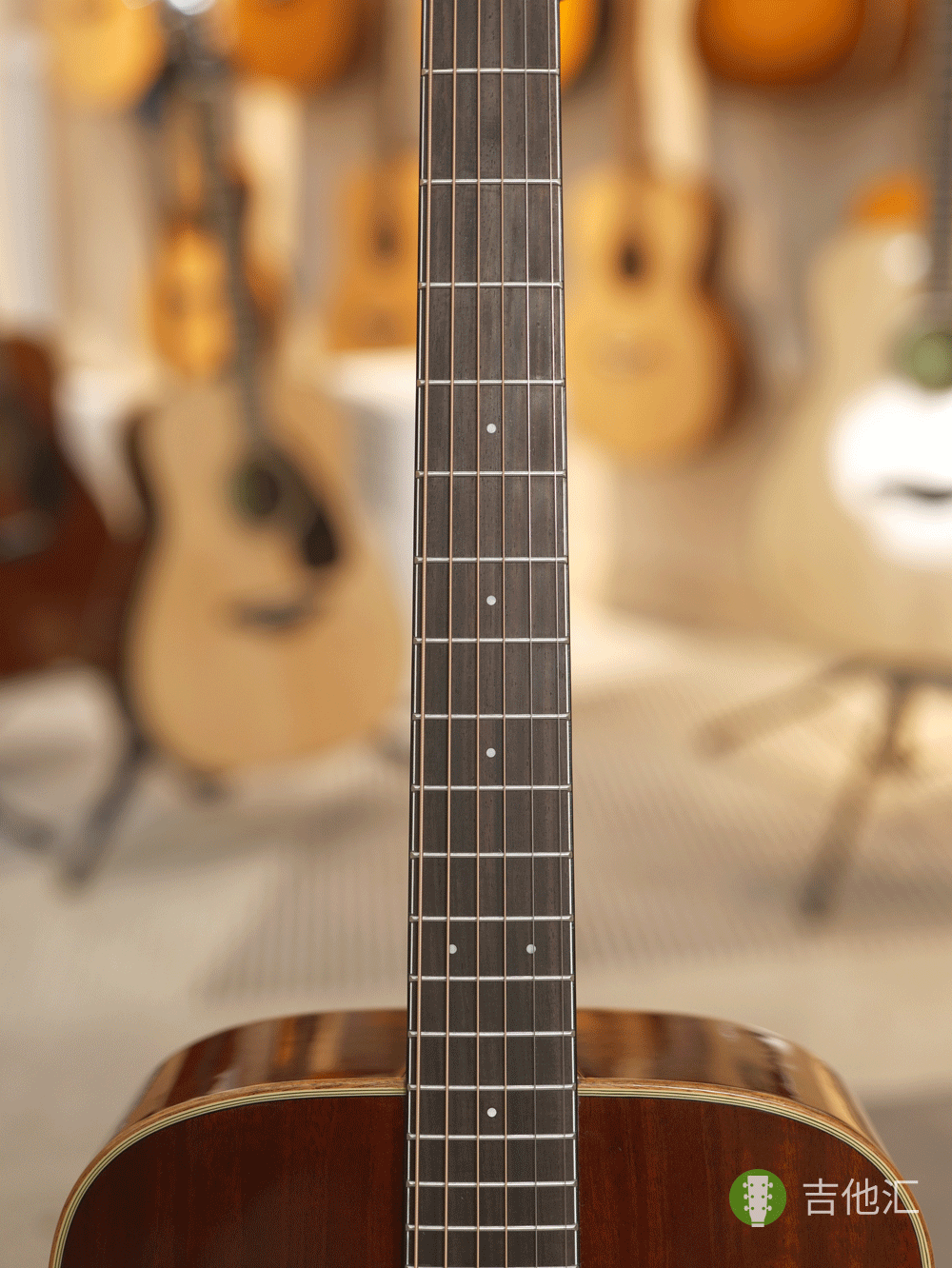 雅马哈FG850 指板实拍图