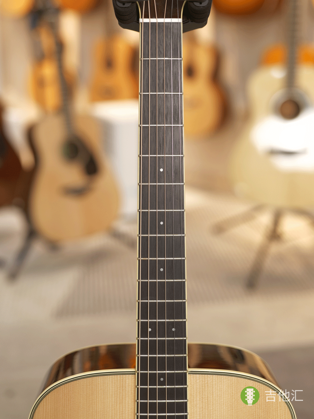 雅马哈FG830 指板实拍图