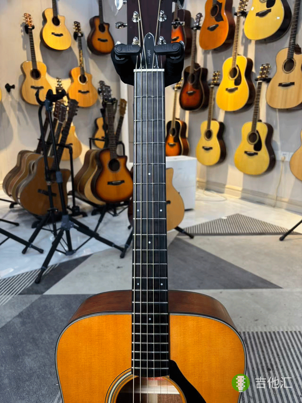 雅马哈FG3 指板实拍图