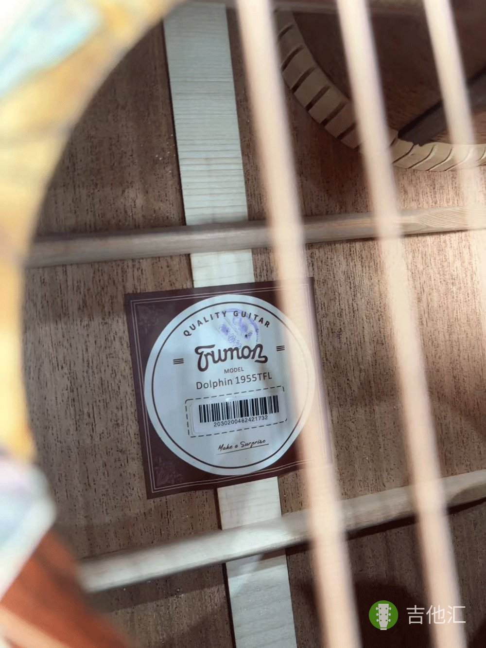 楚门海豚物语TFL1955 音孔编码实拍图