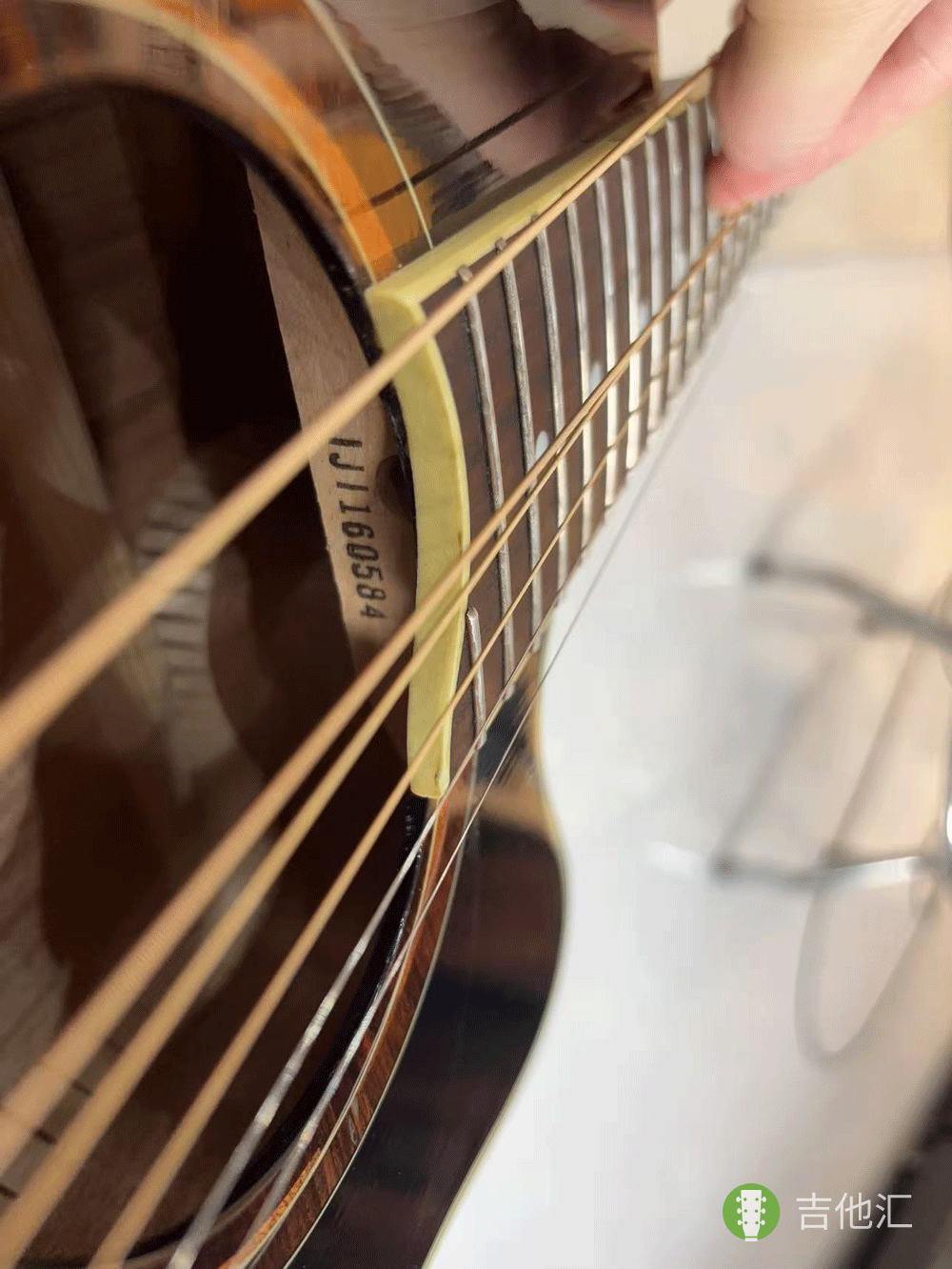 雅马哈APX700II 音孔编码实拍图