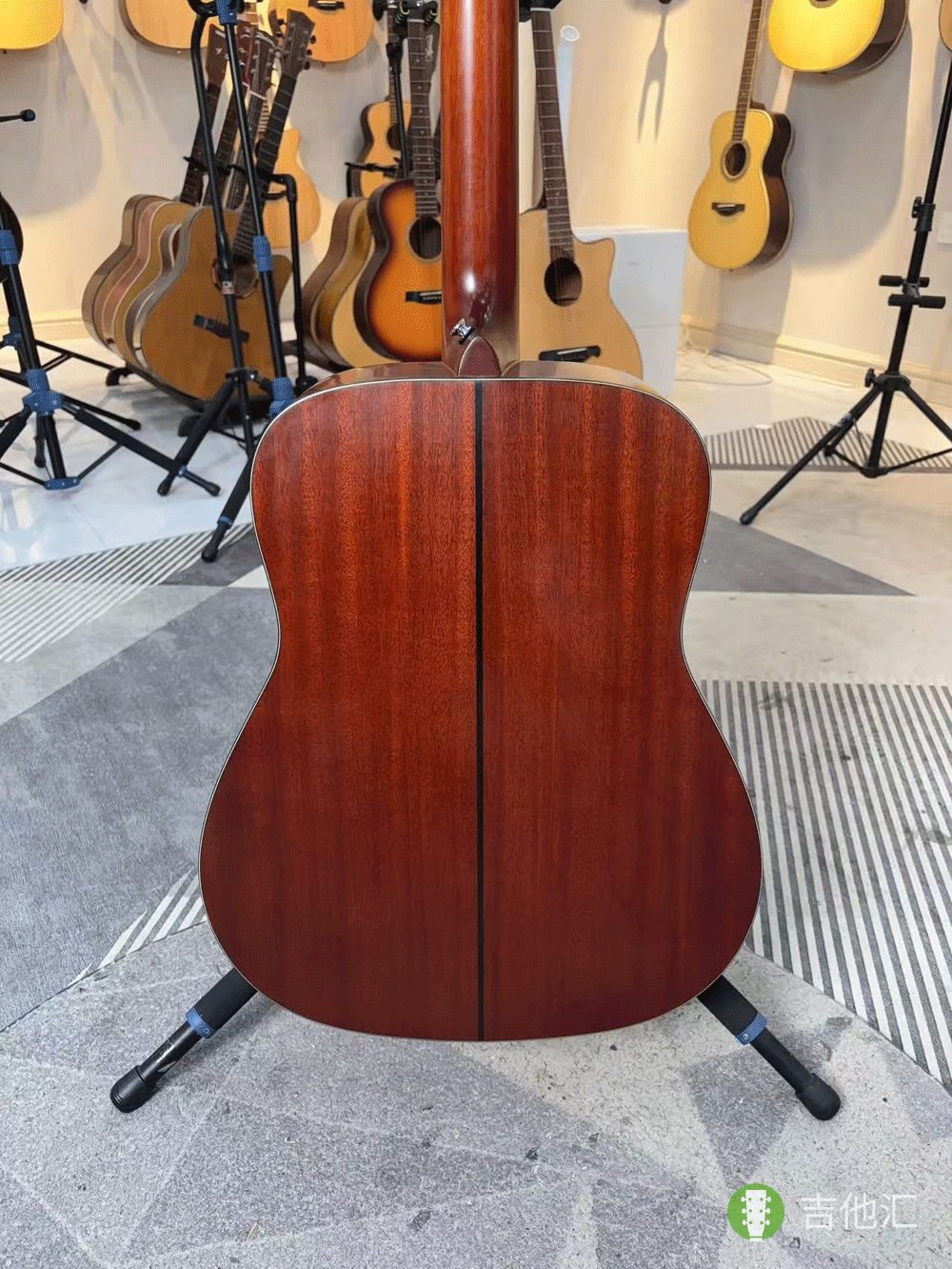 雅马哈FGX3 背板实拍图