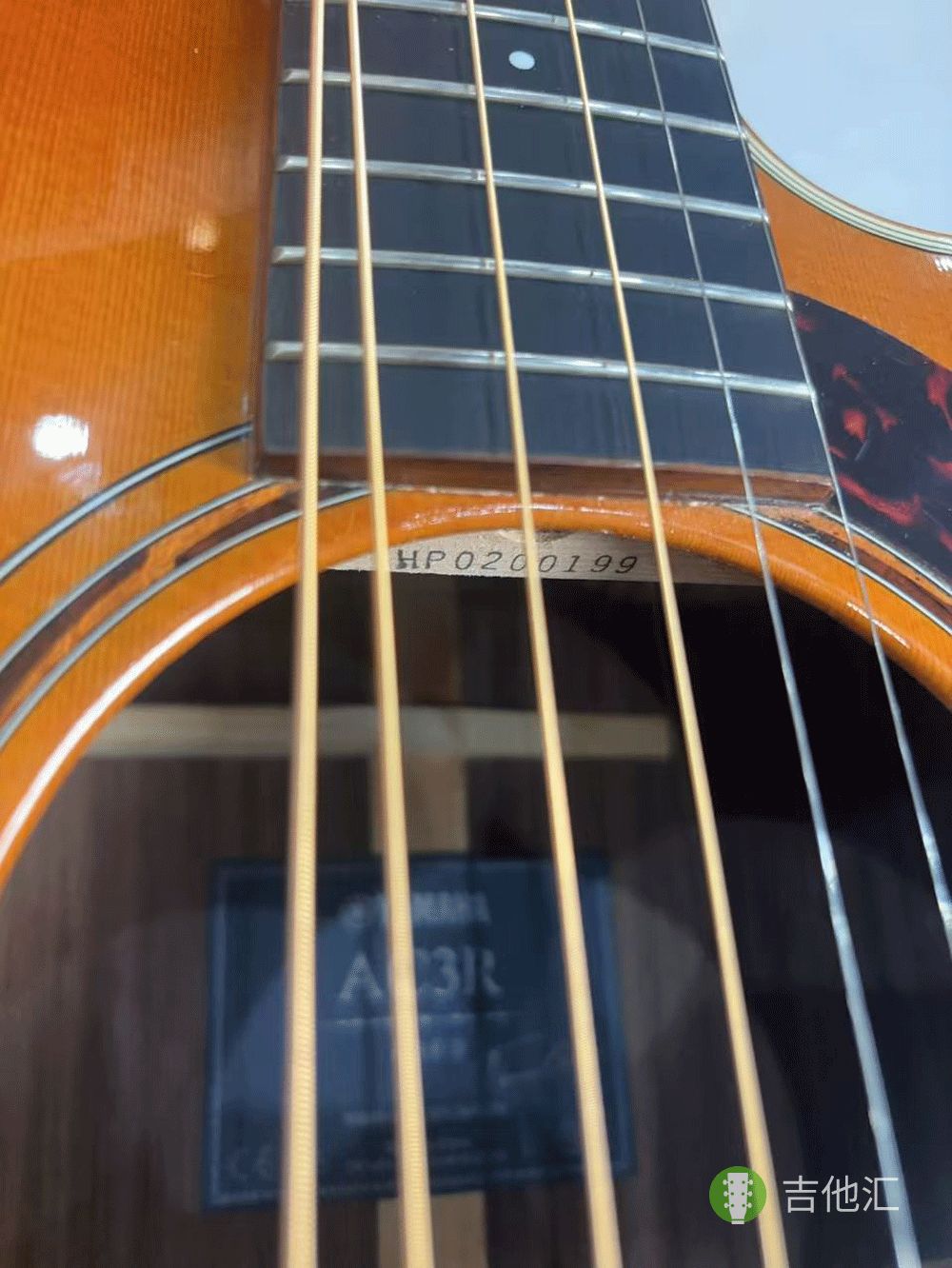 雅马哈AC3R 音孔编码实拍图