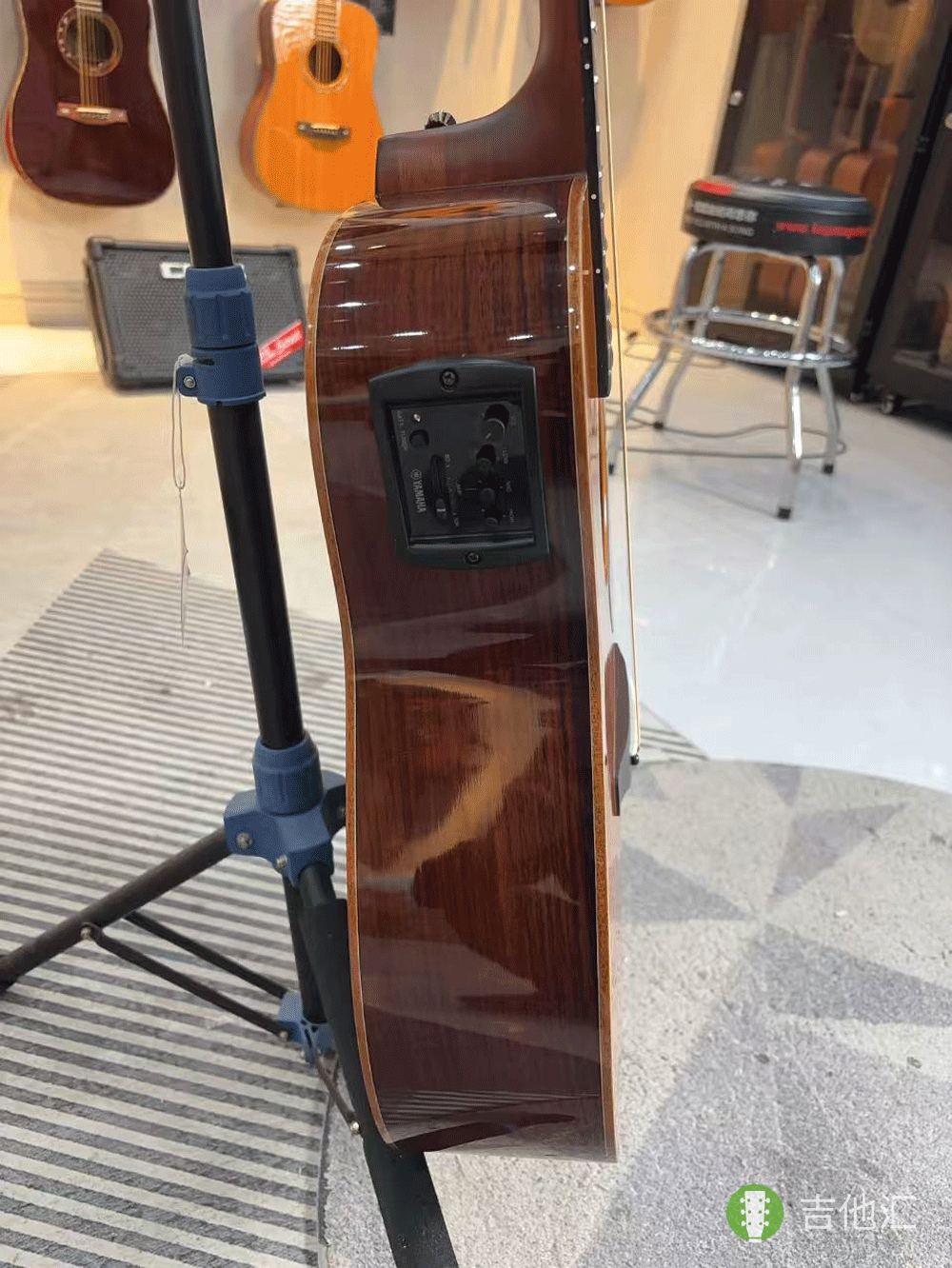 雅马哈A1R 拾音器实拍图