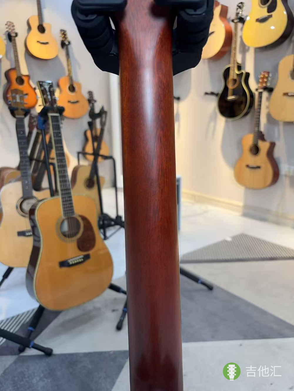 雅马哈FGX5 琴颈实拍图