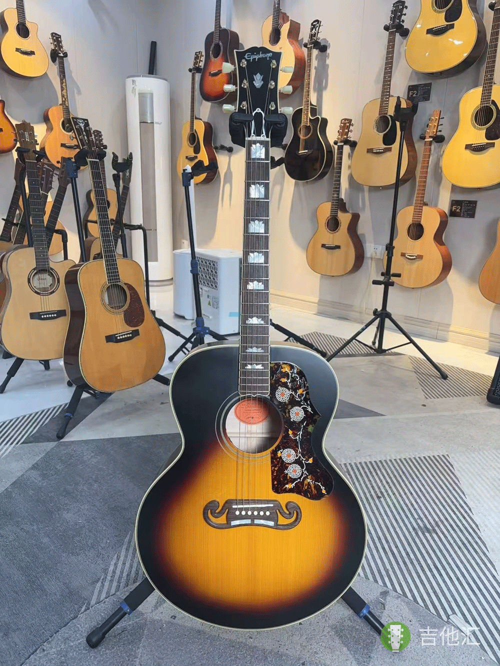易普峰IGC 1957 SJ200 正面实拍图